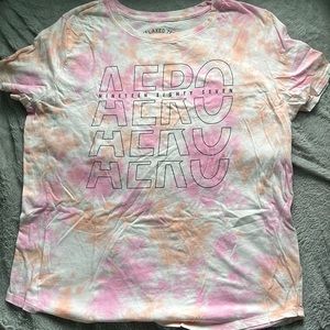 Aeropostale graphic logo tee
